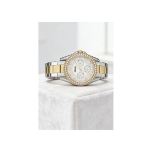 Fossil ES3204 – Bijuterie Orologeriei Bicolore: Eleganța Sportivă a Aurului și Oțelului - Img 5