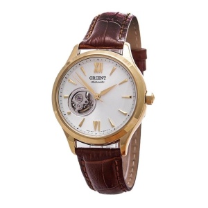 Orient Fashionable Automatic FDB0A003W0 – Ceas Damă – Mecanism Japonez 46A40 – 36 mm – Carcasă Aurie – Open Heart