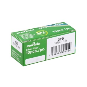 Pachet 10 baterii pentru ceas - Murata SR521SW - 379