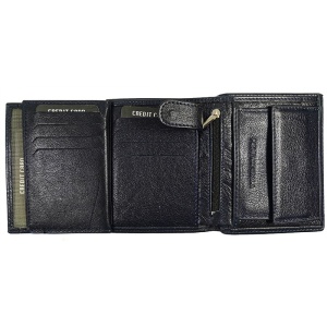 Portofel Barbatesc Bleumarin din piele naturala WZ4703 - Img 2
