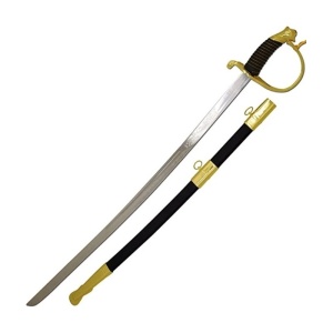 Replică Decorativă – Sabie Confederate din Războiul Civil American – 60 cm
