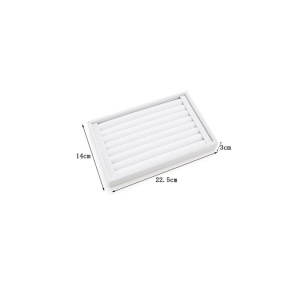 Suport organizare inele, bijuterii, butoni - Culoare Alba - 23cm - WZ2046 - Img 2