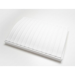 Tavă Organizatoare – Premium White PU Leather, Specială pentru bratri si lanturi - Img 1
