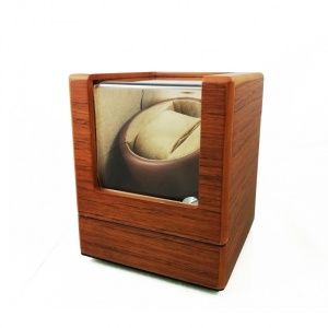 Watch Winder Lemn Natur - Dispozitiv pentru intoarcere ceasuri automatice - WW3145 - Img 3
