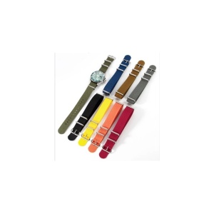 [18/20/22mm] Cureaua NATO Militară din Nylon - Gri | Comfort & Style - Img 3