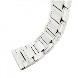 Brata de ceas Argintie, doua nuante - 20mm, 22mm - 8BR90 - Img 2