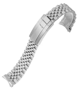 Brățară 904 Jubilee Compatibilă Rolex – 20/21 mm – Oțel Inoxidabil – Fără Logo – Argintie