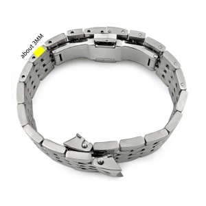 Brățară Compatibilă Tissot Le Locle – 22 mm – Oțel Inoxidabil Argintiu – T006.707 - Img 3