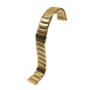 Bratara de ceas Aurie cu butoane laterale 20mm 6PVD69