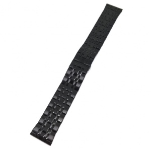 Bratara de ceas din Otel Inoxidabil - Neagra - 22mm, 24mm - WZ3813 - Img 4