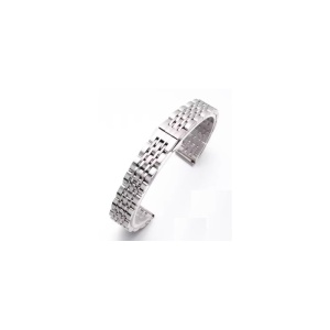 Brățară Oțel Inoxidabil Argintie – 13 / 15 / 17 / 19 / 21 mm – Capete Curbate Incluse - Img 2