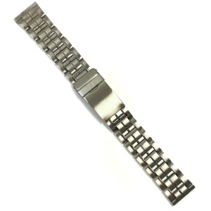 Bratara pentru ceas argintie 20mm 22mm 12BR70 - Img 2