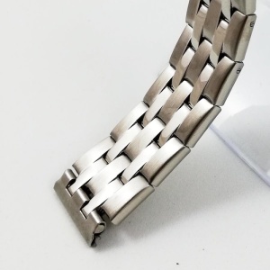 Bratara pentru ceas din otel inoxidabil Argintie - 18mm - BR2967 - Img 3