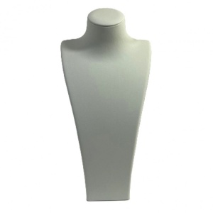 Bust expunere bijuterii alb 32cm WZ1849