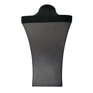 Bust expunere bijuterii - Catifea Neagra Inaltime 26cm - BU2981-L - Img 4