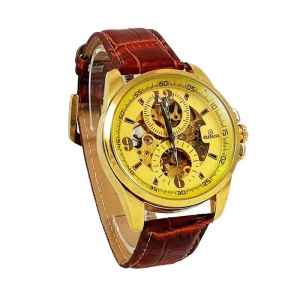 Ceas barbatesc automatic Goer Torino Gold 2 GM012 - Img 2