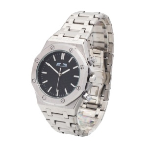 Ceas Bărbătesc Matteo Ferari Black & Silver – Carcasă Octogonală 52x45 mm – Cadran Negru – Brățară Oțel Inoxidabil – MF110-A - Img 7