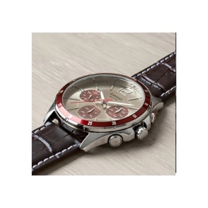Ceas Casio MTP-1374L-7A1VDF Multifunction – Eleganță și Precizie în Design Roşu-Gri - Img 5