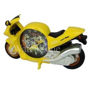 Ceas cu alarma galben MOTO GP PF006B - Img 3