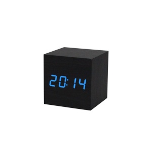 Ceas de Birou din Bambus Negru WZ1229