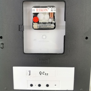 Ceas de perete analog și digital RIKON 13951LCD - Img 2