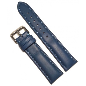 Curea Ceas „Oceanic Blue” – Piele Naturală de Vițel (18mm - 24mm)