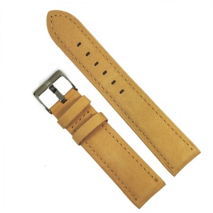 Curea Ceas „Sand Suede” 01D140 – Piele Întoarsă Crem, Stil Minimalist (18mm - 20mm)