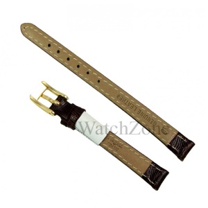 Curea Ceas 10mm, 20mm - Maro Piele Naturala Nagata WZ1910 - Img 3