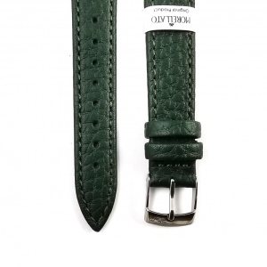 Curea ceas Morellato Original - Piele Naturala, Culoare Verde-Inchis - 14mm 16mm 18mm 20mm - A01X4936C21075CR - Img 2