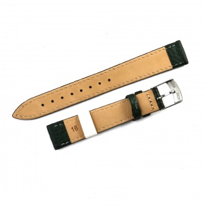 Curea ceas Morellato Original - Piele Naturala, Culoare Verde-Inchis - 14mm 16mm 18mm 20mm - A01X4936C21075CR - Img 3