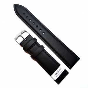 Curea ceas Morellato Original Product - Twingo Nappa Black - 20mm, 22mm - A01U1877875019CR
