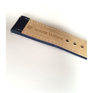 Curea Ceas Piele Bleumarin cu telescoape Quick Release 18mm 20mm 22mm - Img 4
