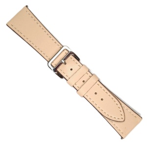 Curea Ceas Piele Naturală Două Straturi – Roz– Quick Release – 22 mm Telescop / 14 mm Cataramă