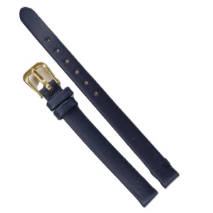 Curea Ceas Premium – Piele Naturală Bleumarin, 8mm (Lungime M)