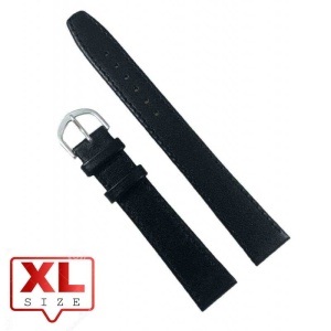 Curea Ceas XL 16mm Piele Naturala Neagra WZ2239 - Img 2