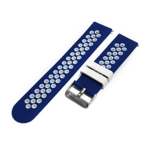 Curea de ceas Albastra din Silicon 22mm WZ5359 - Img 4