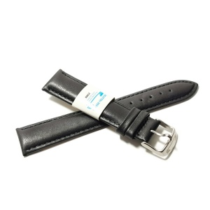 Curea de ceas culoare Neagra din piele naturala Matteo Ferari 10mm, 12mm, 14mm, 16mm, 18mm, 20mm, 22mm, 24mm WZ5164 - Img 2