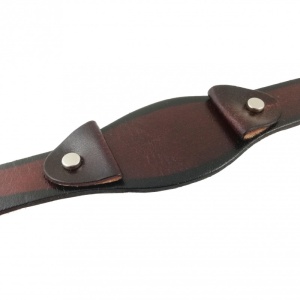 Curea de ceas din Piele Naturala - Culoare Maro Sunburst - 24mm - WZ3990 - Img 4