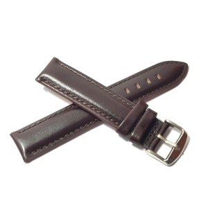 Curea de ceas Maro-Inchis din piele naturala 18mm, 20mm, 22mm - WZ5241 - Img 2