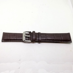 Curea de ceas maro inchis XXL 22mm WZ3580 - Img 3
