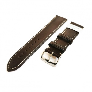Curea de ceas Morellato Fatto a Mano - Maro-inchis - 20mm, 22mm