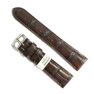 Curea de Ceas Morellato Tiepolo Manufatti - Maro Lucios cu Imprimeu Aligator - 18/20/22/24mm