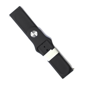 Curea de ceas Neagra Morellato System (EC) Silicon - 18mm, 20mm, 22mm - Img 2