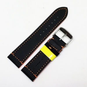 Curea de ceas rezistenta la apa Negru cu Portocaliu Morellato - 20mm / 22mm / 24mm - A01X4910B44886CR - Img 4