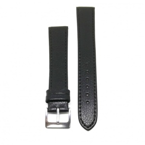 Curea de Ceas XL Neagra Din Piele Bizonata 18mm 20mm 22mm GR613 - Img 2