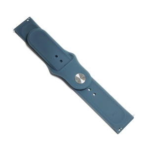 Curea de SmartWatch Gri-Petrol tip smartwatch din Silicon moale 22mm JD1606GP - Img 3