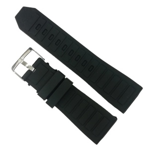 Curea pentru ceas Neagra din Silicon - 26mm - W3636