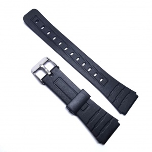Curea PVC Compatibilă Casio F91W, W-800H, SGW-400, A158/A168, AE1200/1300 – 18/20 mm