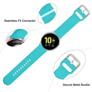 Curea Silicon Universală SmartWatch 20/22 mm – 9 Culori Vibrante – Moale, Confortabilă și Rezistentă - Img 12