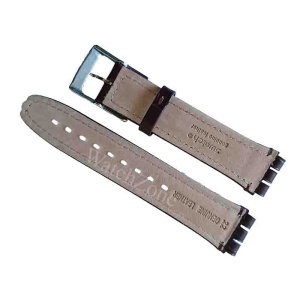 Curea Swatch Piele Maro 17mm 19mm 23mm WZ1406 - Img 2